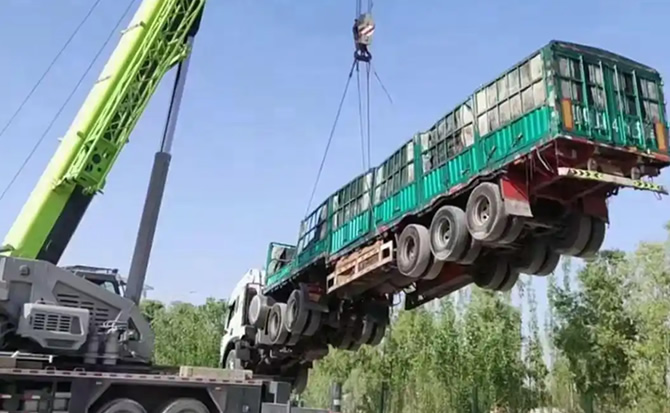 青县道路脱困救援案例